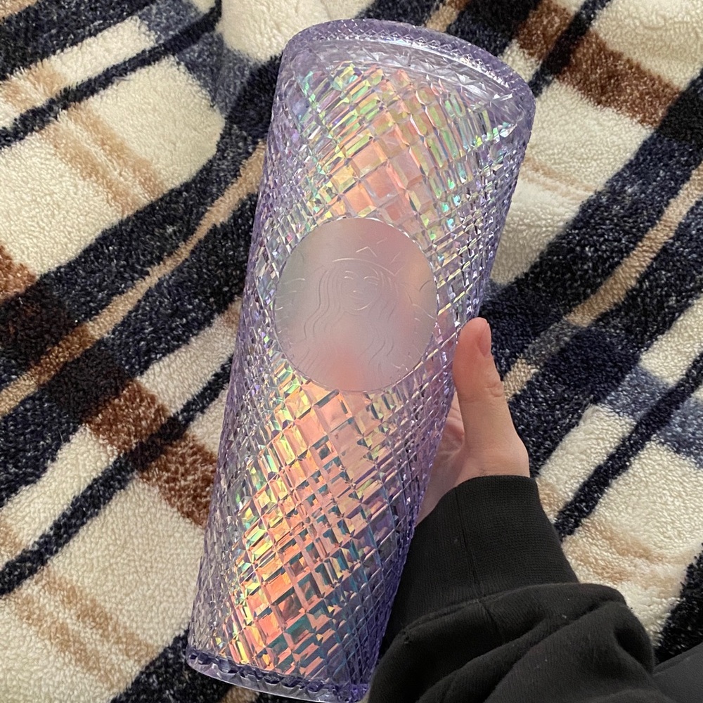 Starbucks Holographic Purple Tumbler